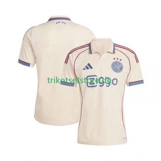 Ajax Amsterdam 2025-2026 Herren Trikot Ausweich Kurzarm