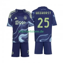 Ajax Amsterdam Wout Weghorst 25 2025-2026 Kinder Trikotset Auswärts Kurzarm