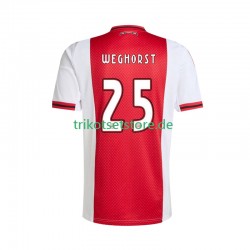Ajax Amsterdam Wout Weghorst 25 2025-2026 Herren Trikot Heim Kurzarm