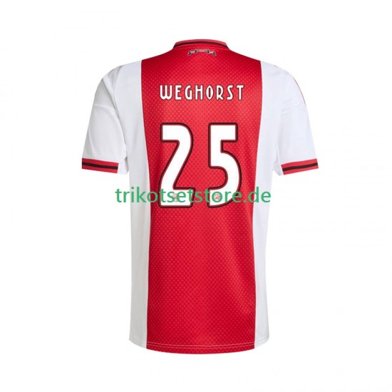 Ajax Amsterdam Wout Weghorst 25 2025-2026 Herren Trikot Heim Kurzarm