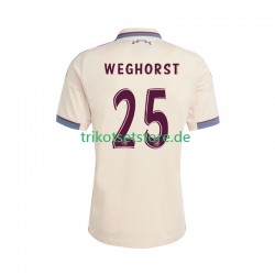 Ajax Amsterdam Wout Weghorst 25 2025-2026 Herren Trikot Ausweich Kurzarm