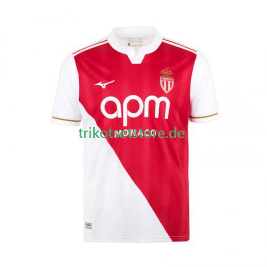 AS Monaco 2025-2026 Herren Trikot Heim Kurzarm