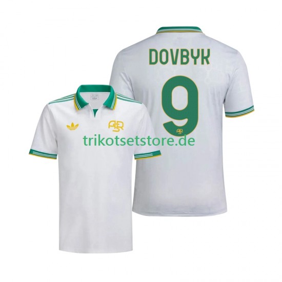 AS Rom Artem Dovbyk 9 2025-2026 Herren Trikot Ausweich Kurzarm