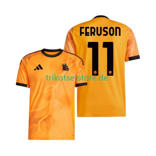 AS Rom Evan Ferguson 11 2025-2026 Herren Trikot Auswärts Kurzarm