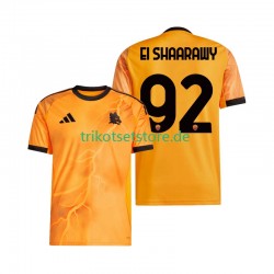 AS Rom Stephan El Shaarawy 92 2025-2026 Herren Trikot Auswärts Kurzarm