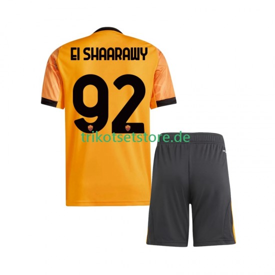 AS Rom Stephan El Shaarawy 92 2025-2026 Kinder Trikotset Auswärts Kurzarm