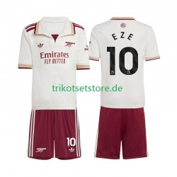 Arsenal Eberechi Eze 10 2025-2026 Kinder Trikotset Ausweich Kurzarm