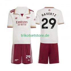 Arsenal Kai Havertz 29 2025-2026 Kinder Trikotset Ausweich Kurzarm