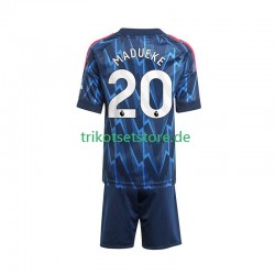 Arsenal Noni Madueke 20 2025-2026 Kinder Trikotset Auswärts Kurzarm