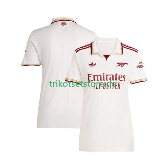 Arsenal 2025-2026 Frauen Trikot Ausweich Kurzarm