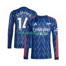 Arsenal Viktor Gyokeres 14 2025-2026 Herren Trikot Auswärts Langarm