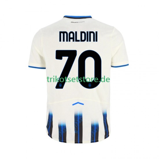 Atalanta Bergamo Daniel Maldini 70 2025-2026 Herren Trikot Auswärts Kurzarm