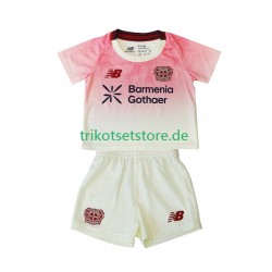 Bayer 04 Leverkusen 2025-2026 Kinder Trikotset Auswärts Kurzarm