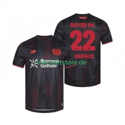 Bayer 04 Leverkusen Victor Boniface 22 2025-2026 Herren Trikot Heim Kurzarm