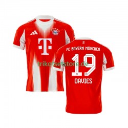 FC Bayern München Alphonso Davies 19 2025-2026 Herren Trikot Heim Kurzarm