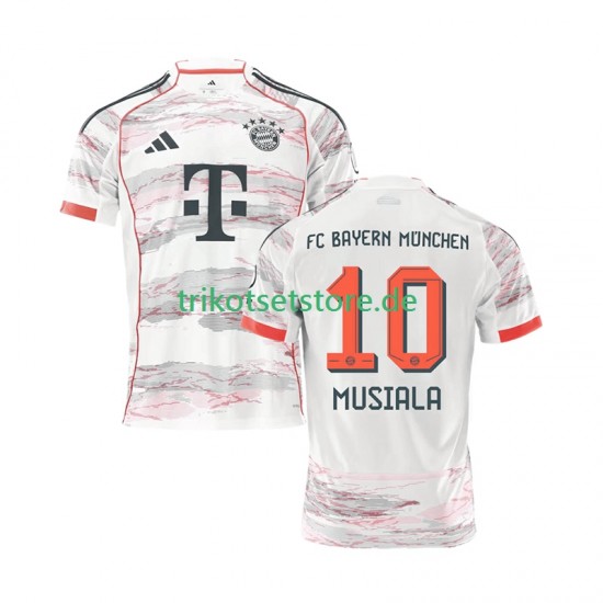 FC Bayern München Jamal Musiala 10 2025-2026 Herren Trikot Auswärts Kurzarm