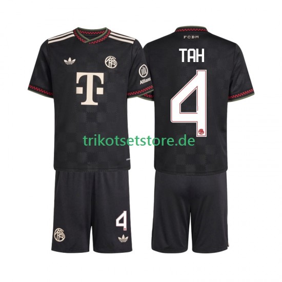FC Bayern München Jonathan Tah 4 2025-2026 Kinder Trikotset Ausweich Kurzarm
