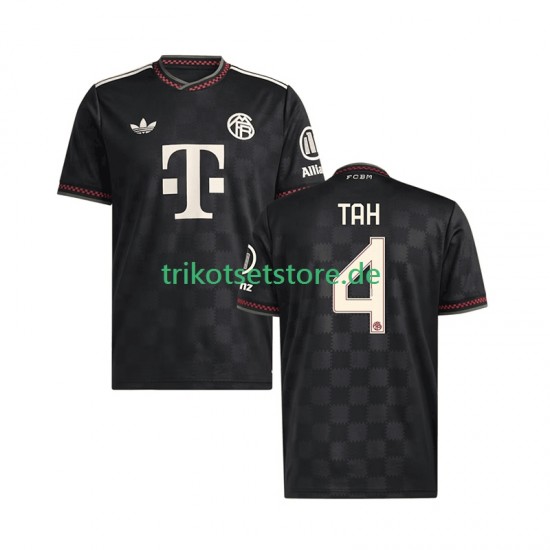 FC Bayern München Jonathan Tah 4 2025-2026 Herren Trikot Ausweich Kurzarm