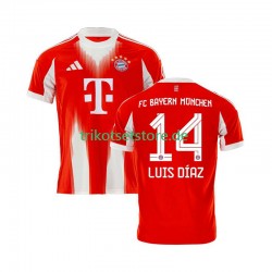 FC Bayern München Luis Diaz 14 2025-2026 Herren Trikot Heim Kurzarm
