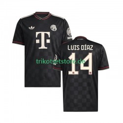 FC Bayern München Luis Diaz 14 2025-2026 Herren Trikot Ausweich Kurzarm