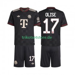 FC Bayern München Michael Olise 17 2025-2026 Kinder Trikotset Ausweich Kurzarm