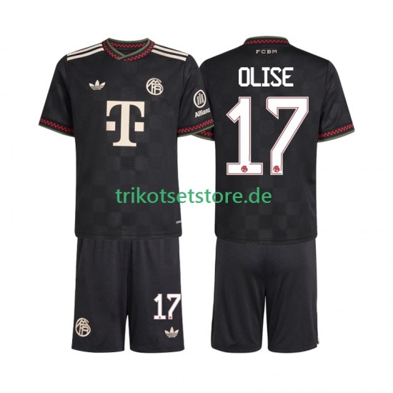 FC Bayern München Michael Olise 17 2025-2026 Kinder Trikotset Ausweich Kurzarm