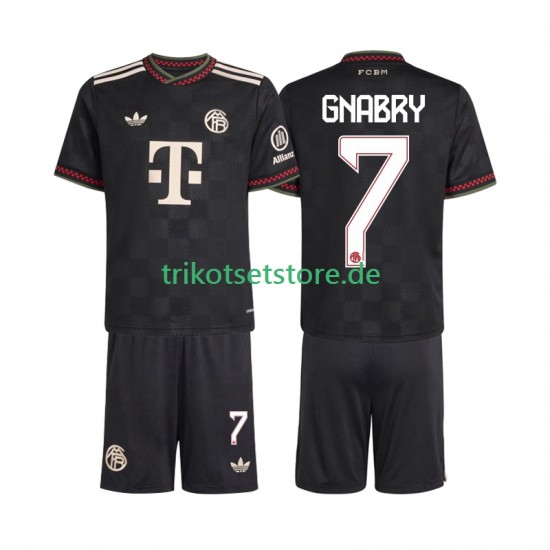 FC Bayern München Serge Gnabry 7 2025-2026 Kinder Trikotset Ausweich Kurzarm