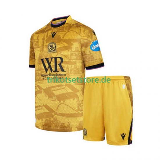 Blackburn Rovers 2025-2026 Kinder Trikotset Auswärts Kurzarm