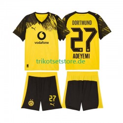 Borussia Dortmund Karim Adeyemi 27 2025-2026 Kinder Trikotset Heim Kurzarm