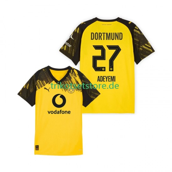 Borussia Dortmund Karim Adeyemi 27 2025-2026 Herren Trikot Heim Kurzarm