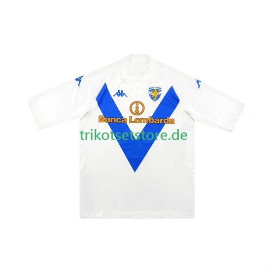 Brescia Calcio Retro 2003 2004 Herren Trikot Auswärts Kurzarm