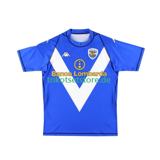 Brescia Calcio Retro 2003 2004 Herren Trikot Heim Kurzarm