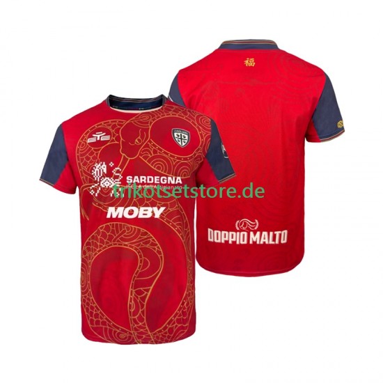 Cagliari Special 2025-2026 Herren Trikot Heim Kurzarm