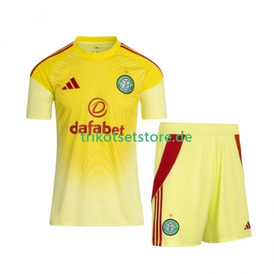 Celtic Glasgow Torwart FC 2025-2026 Kinder Trikotset Heim Kurzarm