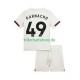 Chelsea Alejandro Garnacho 49 2025-2026 Kinder Trikotset Auswärts Kurzarm