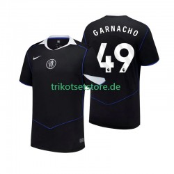 Chelsea Alejandro Garnacho 49 2025-2026 Herren Trikot Ausweich Kurzarm