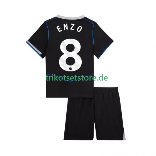 Chelsea Enzo Fernandez 8 2025-2026 Kinder Trikotset Ausweich Kurzarm