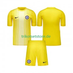 Chelsea Torwart 2025-2026 Kinder Trikotset Ausweich Kurzarm