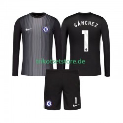 Chelsea Torwart Robert Sanchez 1 2025-2026 Kinder Trikotset Heim Langarm