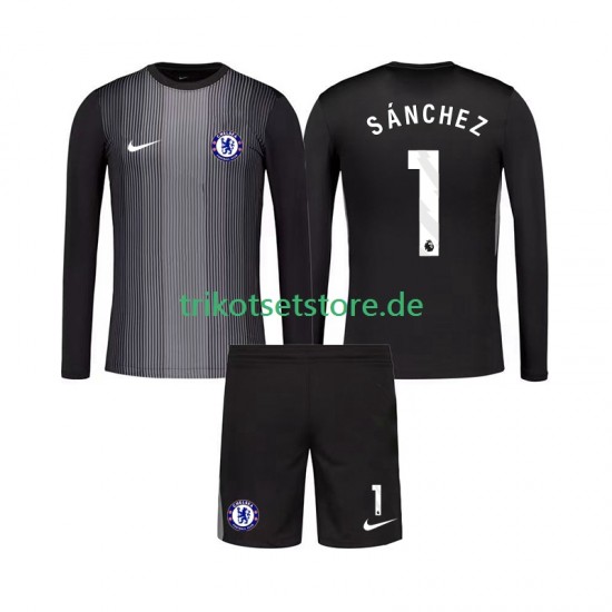 Chelsea Torwart Robert Sanchez 1 2025-2026 Kinder Trikotset Heim Langarm