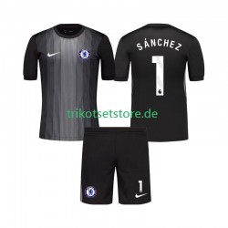 Chelsea Torwart Robert Sanchez 1 2025-2026 Kinder Trikotset Heim Kurzarm