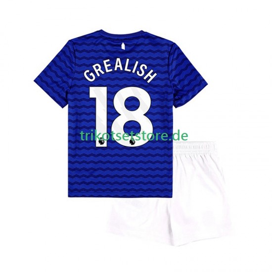 Everton Jack Grealish 18 2025-2026 Kinder Trikotset Heim Kurzarm