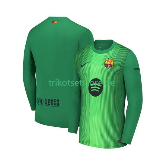 FC Barcelona Torwart 2025-2026 Herren Trikot Heim Langarm