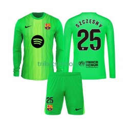 FC Barcelona Torwart Szczesny 25 2025-2026 Kinder Trikotset Heim Langarm