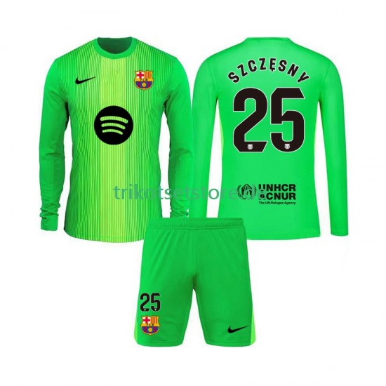 FC Barcelona Torwart Szczesny 25 2025-2026 Kinder Trikotset Heim Langarm