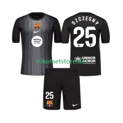 FC Barcelona Torwart Szczesny 25 2025-2026 Kinder Trikotset Ausweich Kurzarm