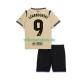 FC Barcelona Robert Lewandowski 9 UCL 2025-2026 Kinder Trikotset Auswärts Kurzarm
