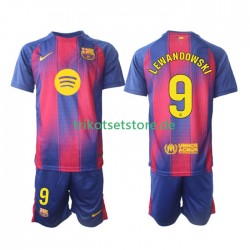 FC Barcelona Robert Lewandowski 9 2025-2026 Kinder Trikotset Heim Kurzarm
