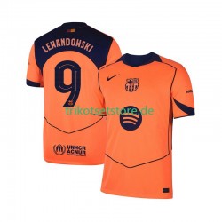 FC Barcelona Robert Lewandowski 9 UCL 2025-2026 Herren Trikot Ausweich Kurzarm