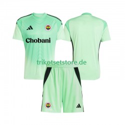 Torwart Fenerbahce 2025-2026 Kinder Trikotset Auswärts Kurzarm